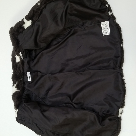 Macy's Kids Epic Threads Girls Black Faux Fur White Star … - Picture 9 of 17